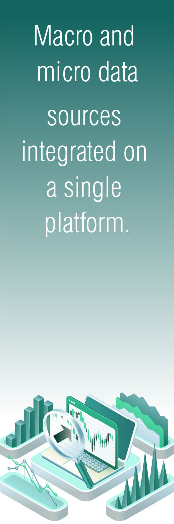 Macro and micro data sources integrated on a single platform